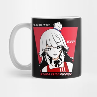 Hololive English Takanashi Kiara - Kiara Fried Phoenix Mug